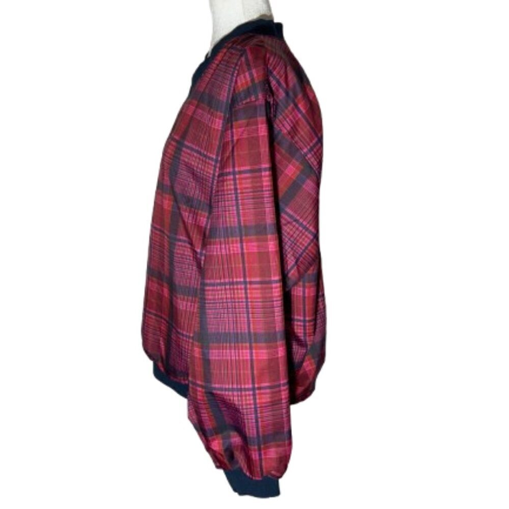 Forrester's Men's Plaid Performance Pullover Windbreaker - Size Large - Picture 5 of 8
